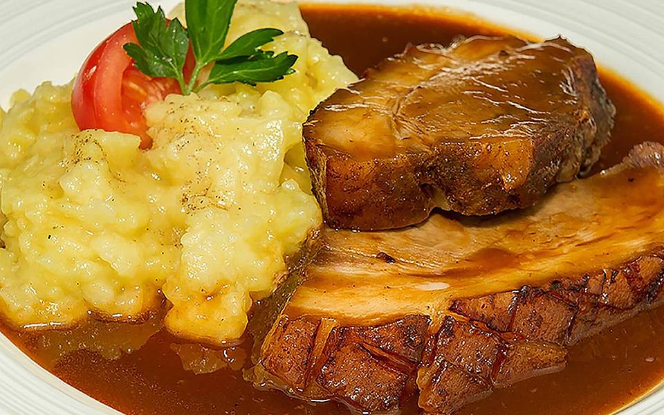 Schweinehals In Honigpfeffer Mit Kartoffelspaghetti - Rezepte Suchen